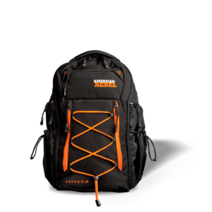 M Freedom Concealed Carry Backpack - Black/Orange