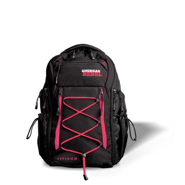 MD Freedom Concealed Carry Backpack - Black/Pink