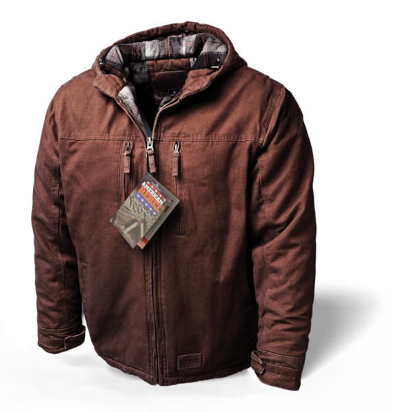 Men's Cartwright Concealed Carry Hooded Coat - Brown
