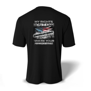 My Rights T-shirt | Second Amendment | Apparel | T-Shirt - American Rebel